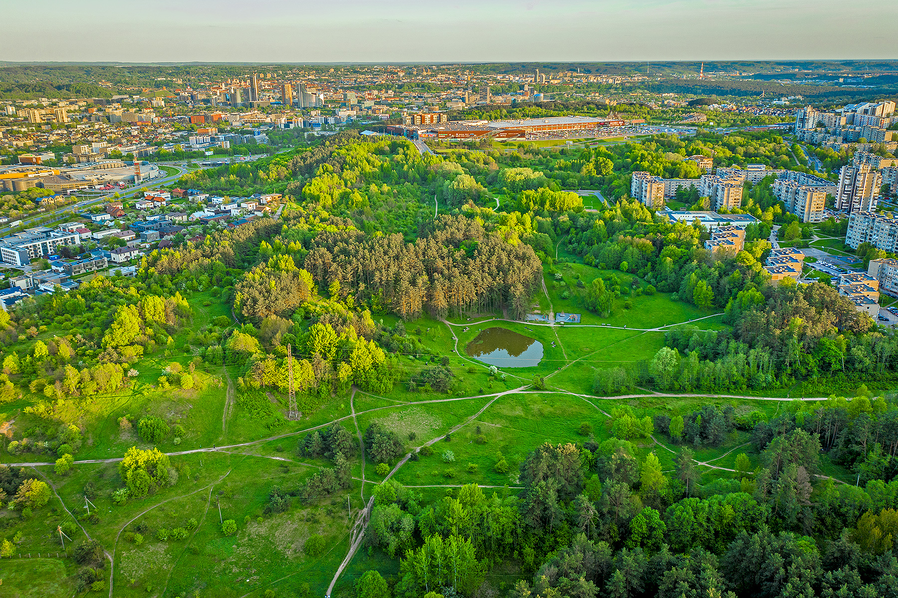 Senovinė teritorijų nuotrauka